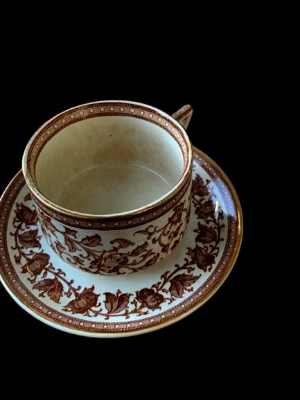 Sarreguemines Oriental Tea Set-photo-3