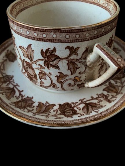 Sarreguemines Oriental Tea Set-photo-2