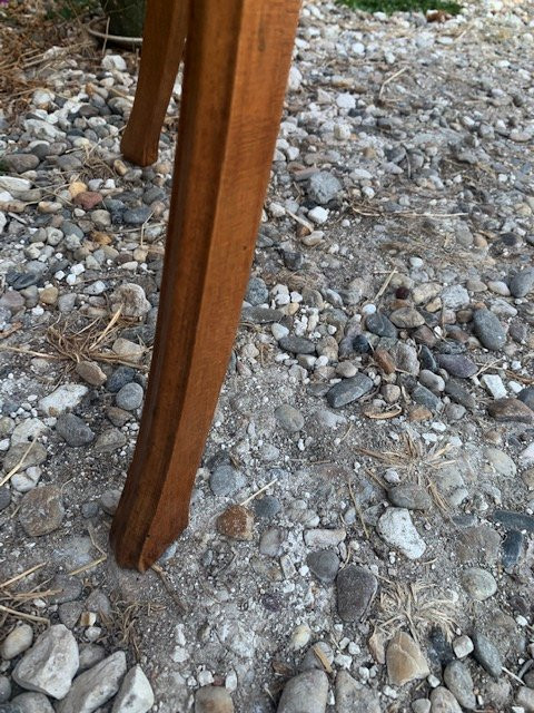 Table à thé Art Nouveau décors japonisants,  école de Nancy-photo-2