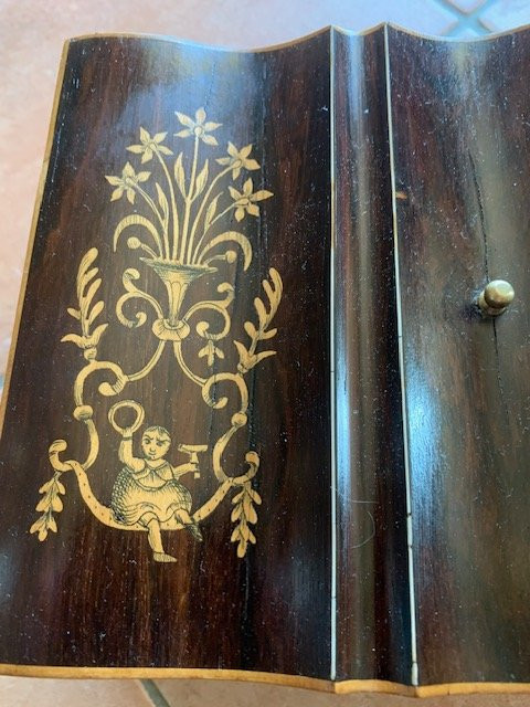 Marquetry Jewelry Box, Charles X Period-photo-3