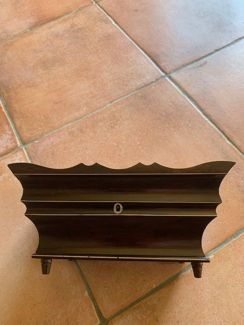 Marquetry Jewelry Box, Charles X Period-photo-4