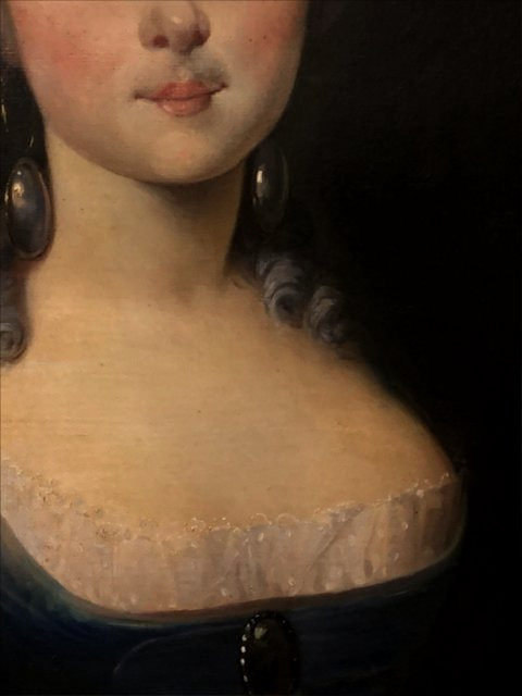 Portrait Of A Young Woman By  Louis Eugène Signol, 1860-photo-3