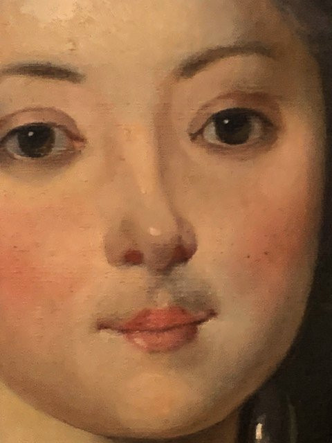 Portrait Of A Young Woman By  Louis Eugène Signol, 1860-photo-4