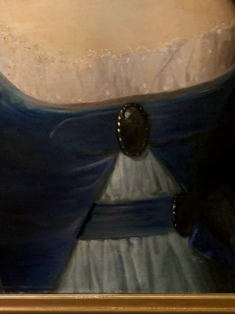 Portrait Of A Young Woman By  Louis Eugène Signol, 1860-photo-2