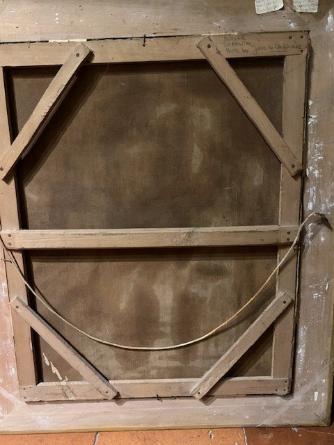 Portrait Of A Young Woman By  Louis Eugène Signol, 1860-photo-5