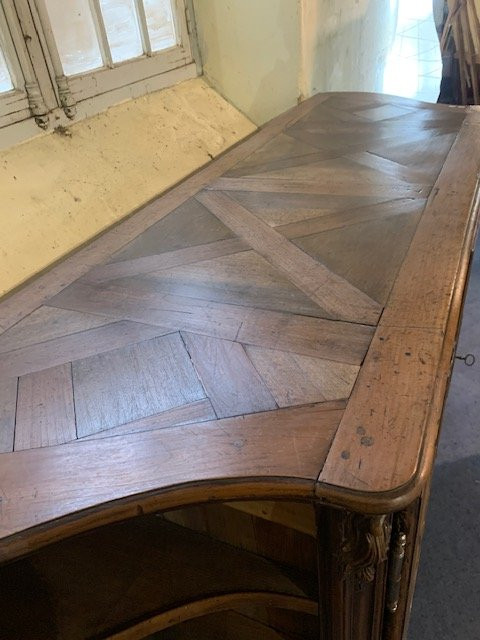 Large Louis XV Period Sacristy Cabinet-photo-3