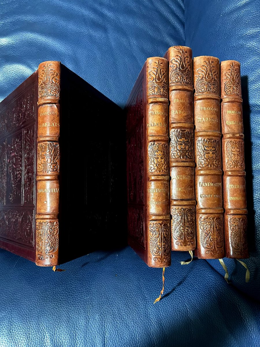 Rabelais, Gargantua 5 volumes 1935-photo-1