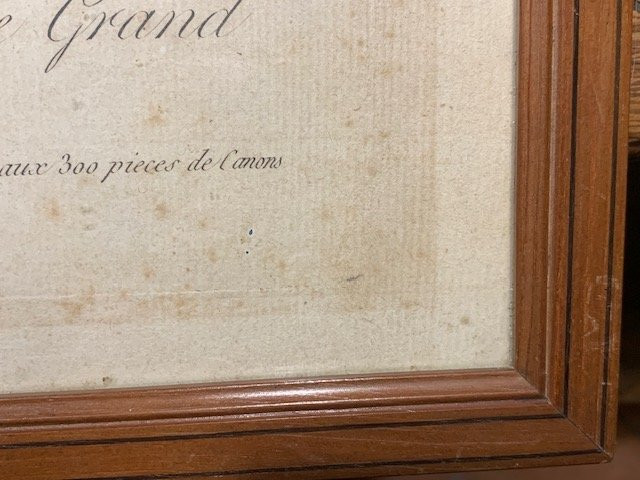 Empire Period Engraving, The Battle Of Jena, At Jean's In Paris-photo-6