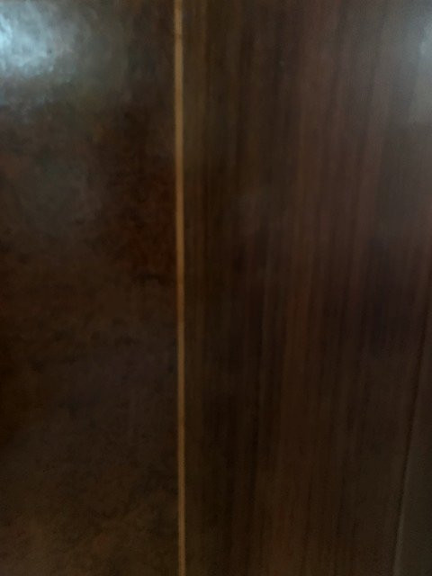 Gaine en acajou époque Art Déco-photo-3