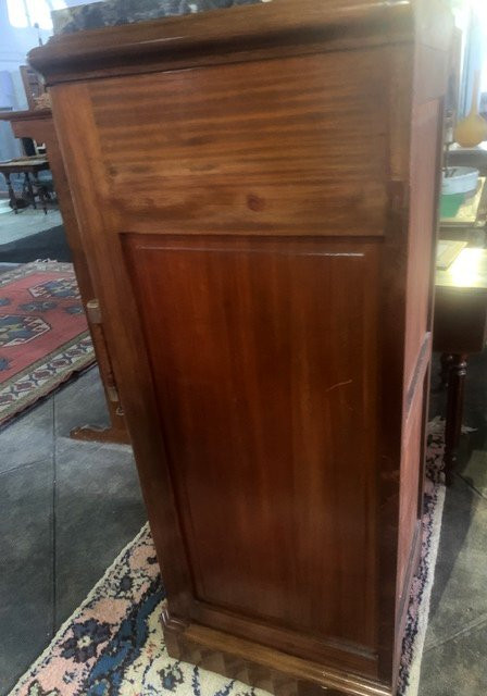 Gaine en acajou époque Art Déco-photo-4