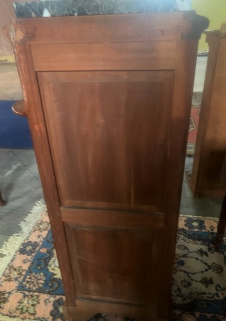 Gaine en acajou époque Art Déco-photo-1