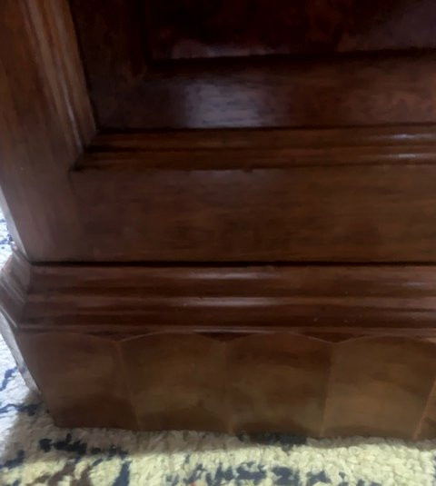 Gaine en acajou époque Art Déco-photo-5