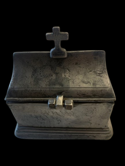 Coffret aux Saintes-Huiles XVII° siècle