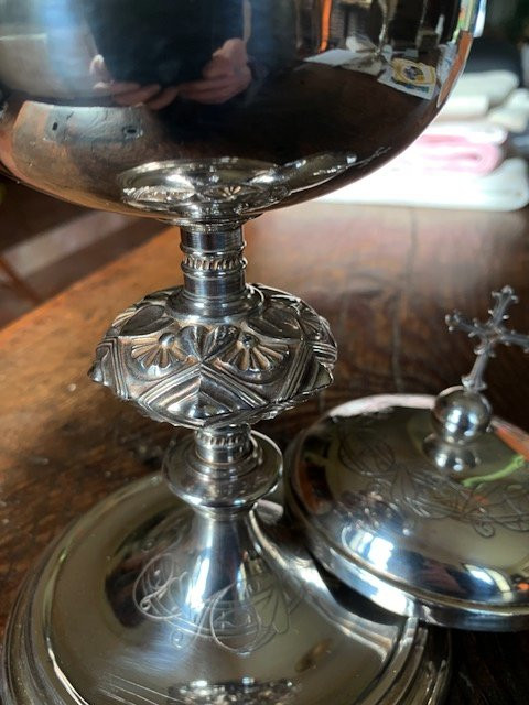 Silver Ciborium Napoléon III-photo-2