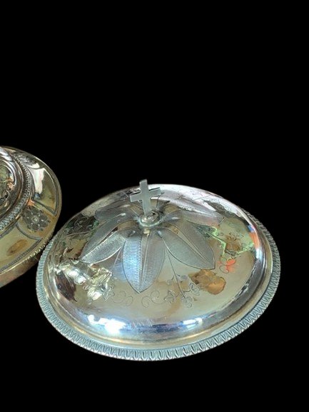 Silver Ciborium XIX° Century-photo-2