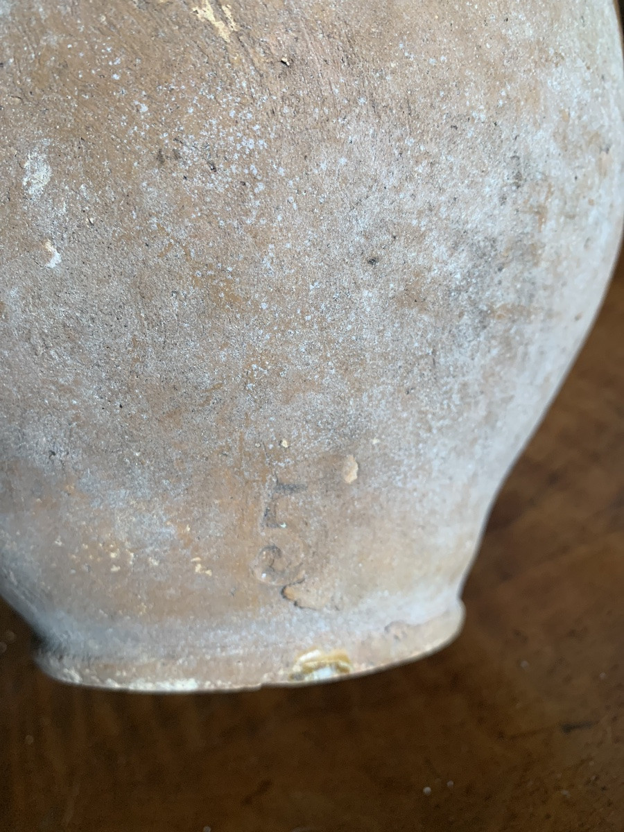 2 Yellow Preserve Jars, 19th Century -photo-2