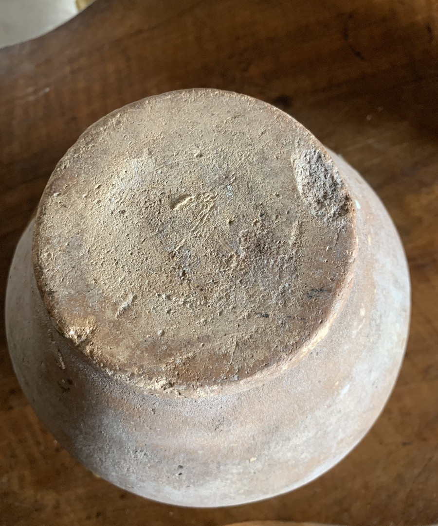 2 Yellow Preserve Jars, 19th Century -photo-3
