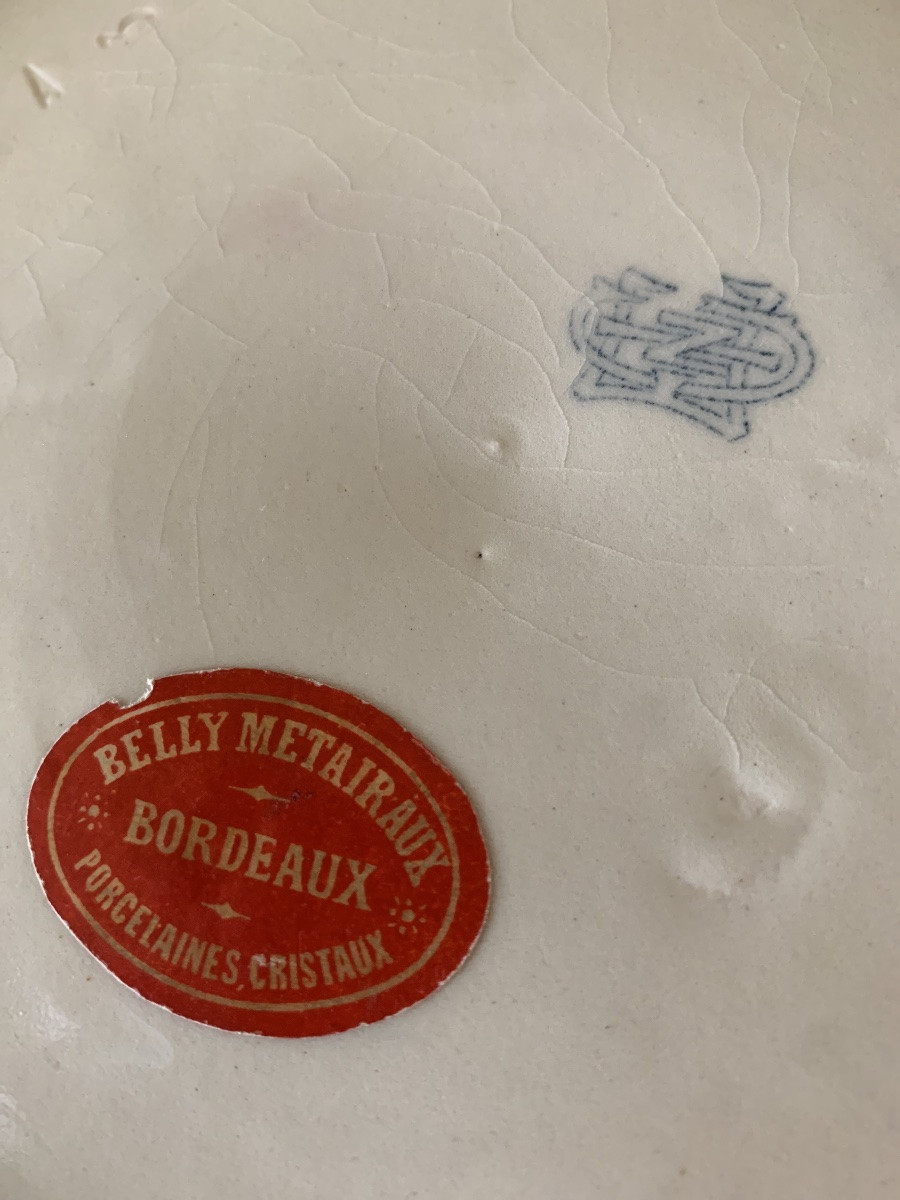 Grand cache-pot 1900  Gien-photo-3