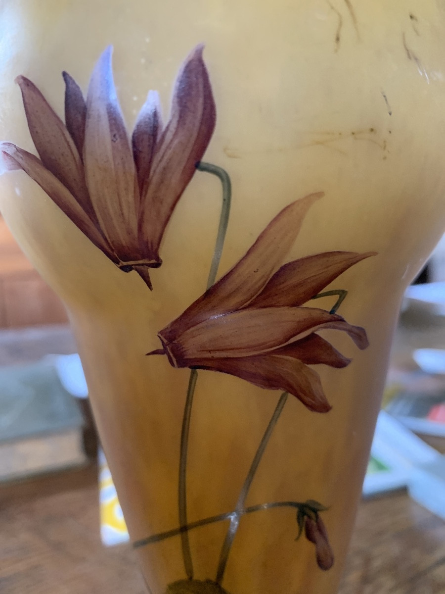 Vase Daum, verrerie de la Belle étoile à Croismare-photo-4