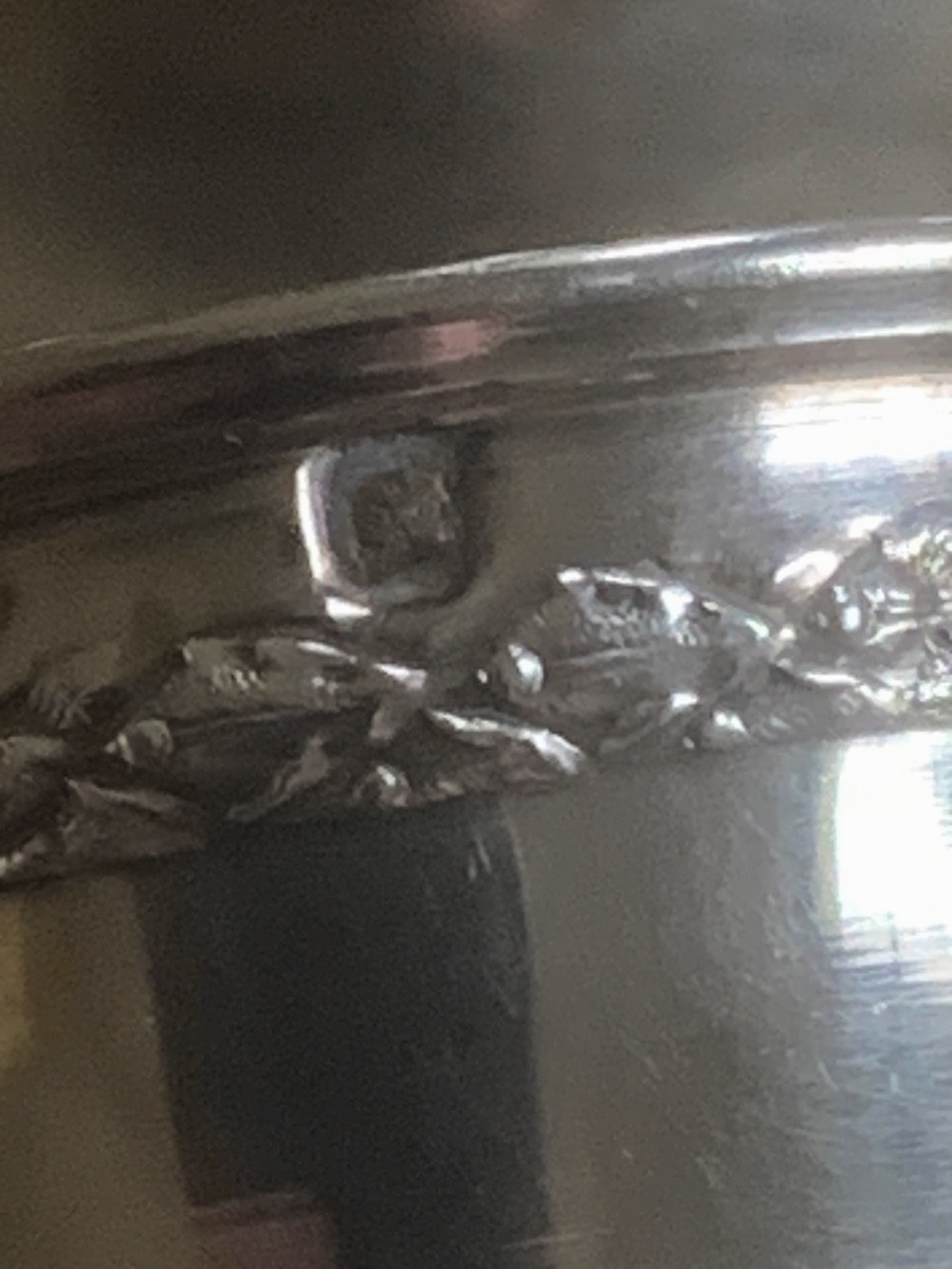 Ensemble 6 gobelets argent Minerve -photo-3