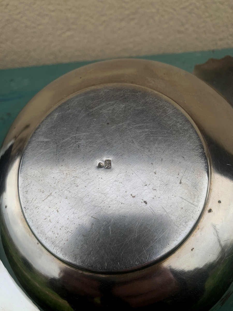 Silver-plated Metal Egg Set-photo-2