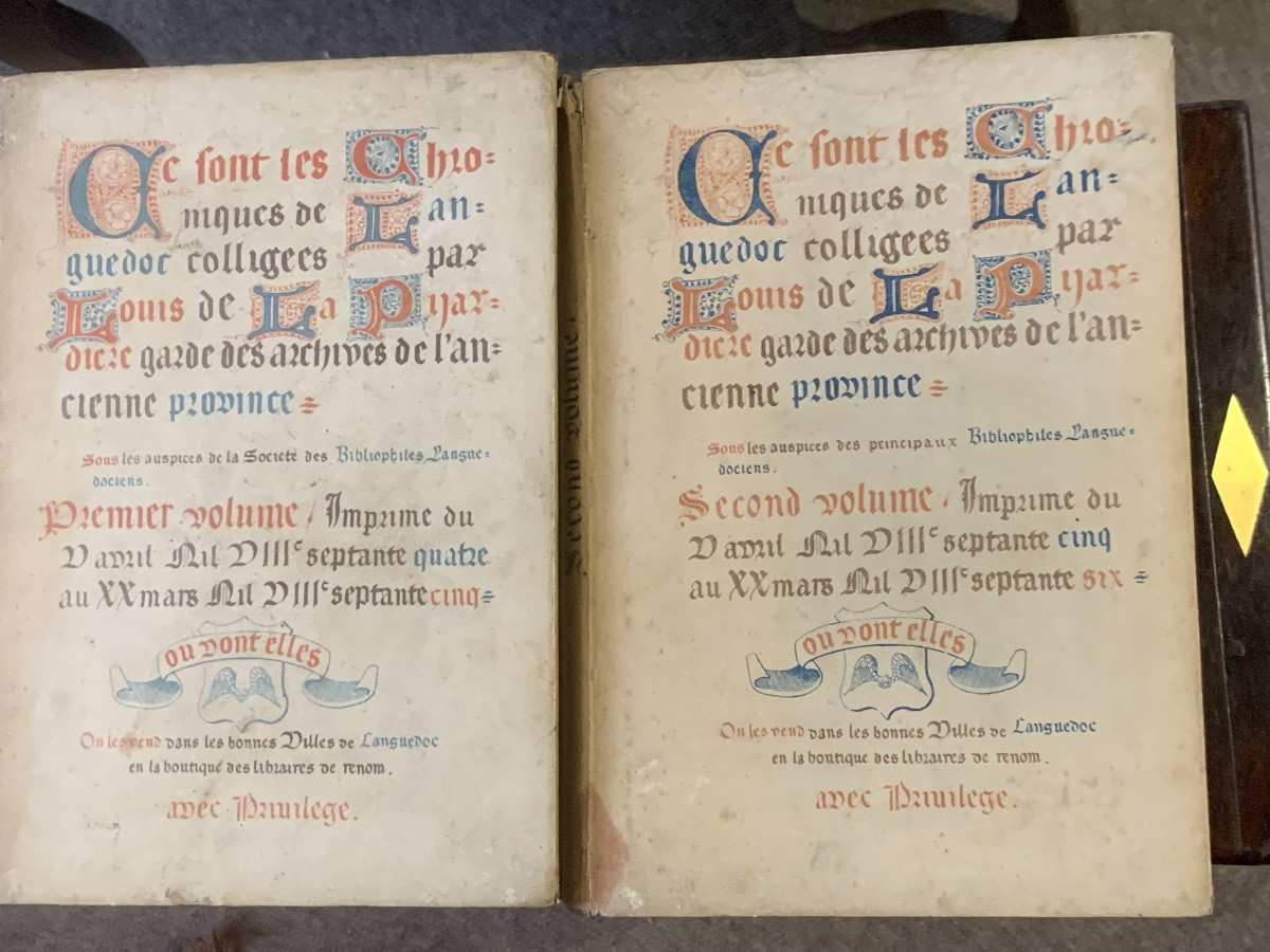 Languedoc Chronicles 2 Vols 1875/1876