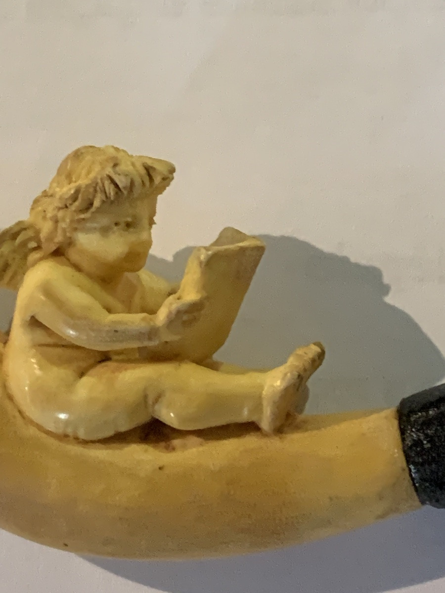 Small Opium Pipe 19th Century-photo-4