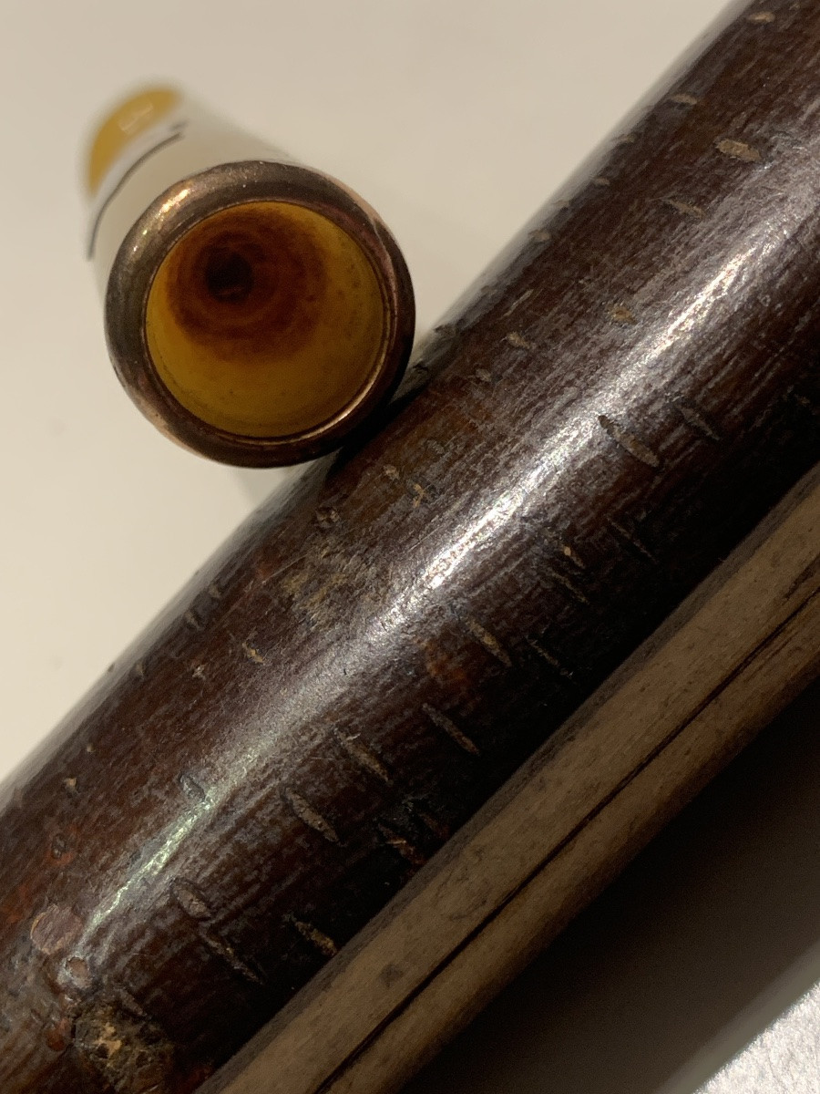 Fume cigarette ambre et vermeil-photo-3