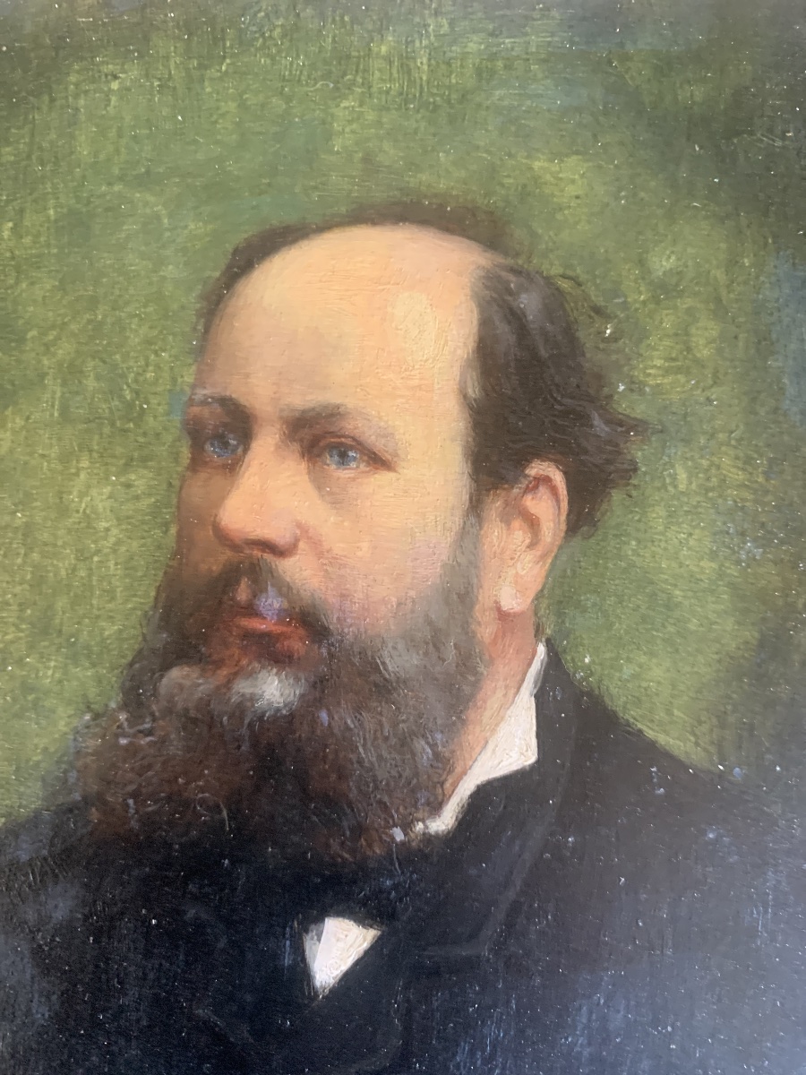 Portraits  d’un couple bourgeois par Eugène Edmond Thiery-photo-3