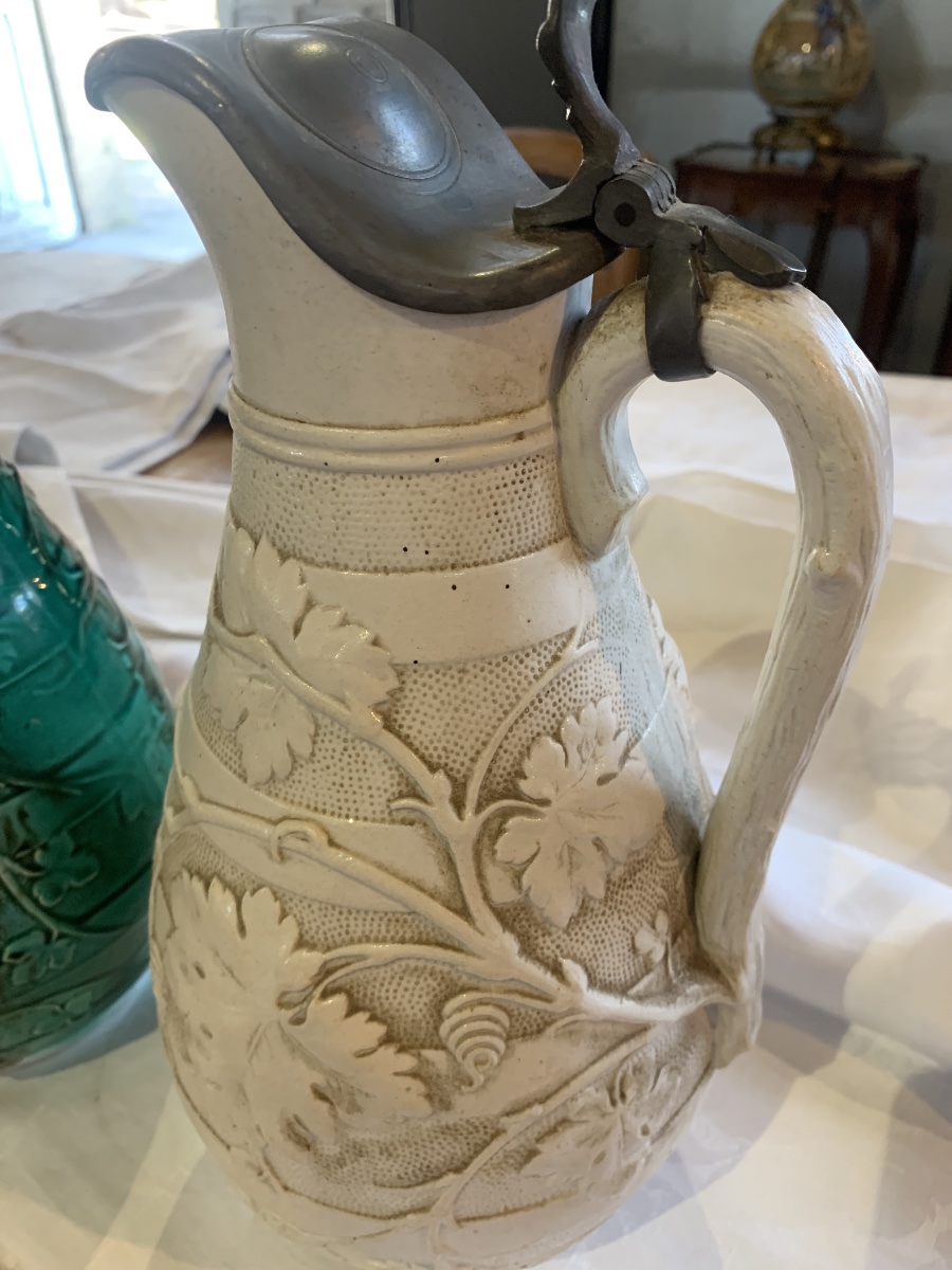2 1900 Keramis Boch Frères Pitchers-photo-3