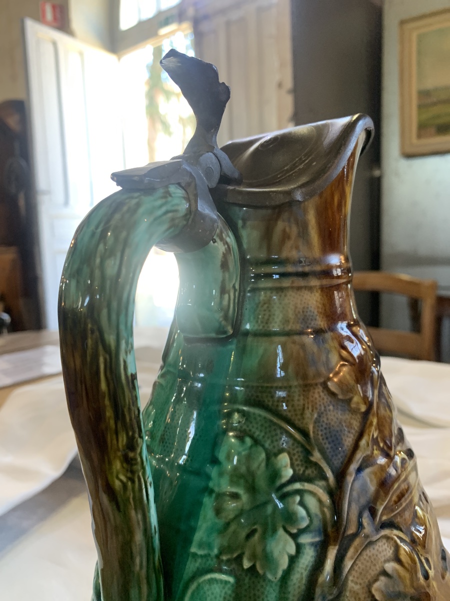 2 1900 Keramis Boch Frères Pitchers-photo-3