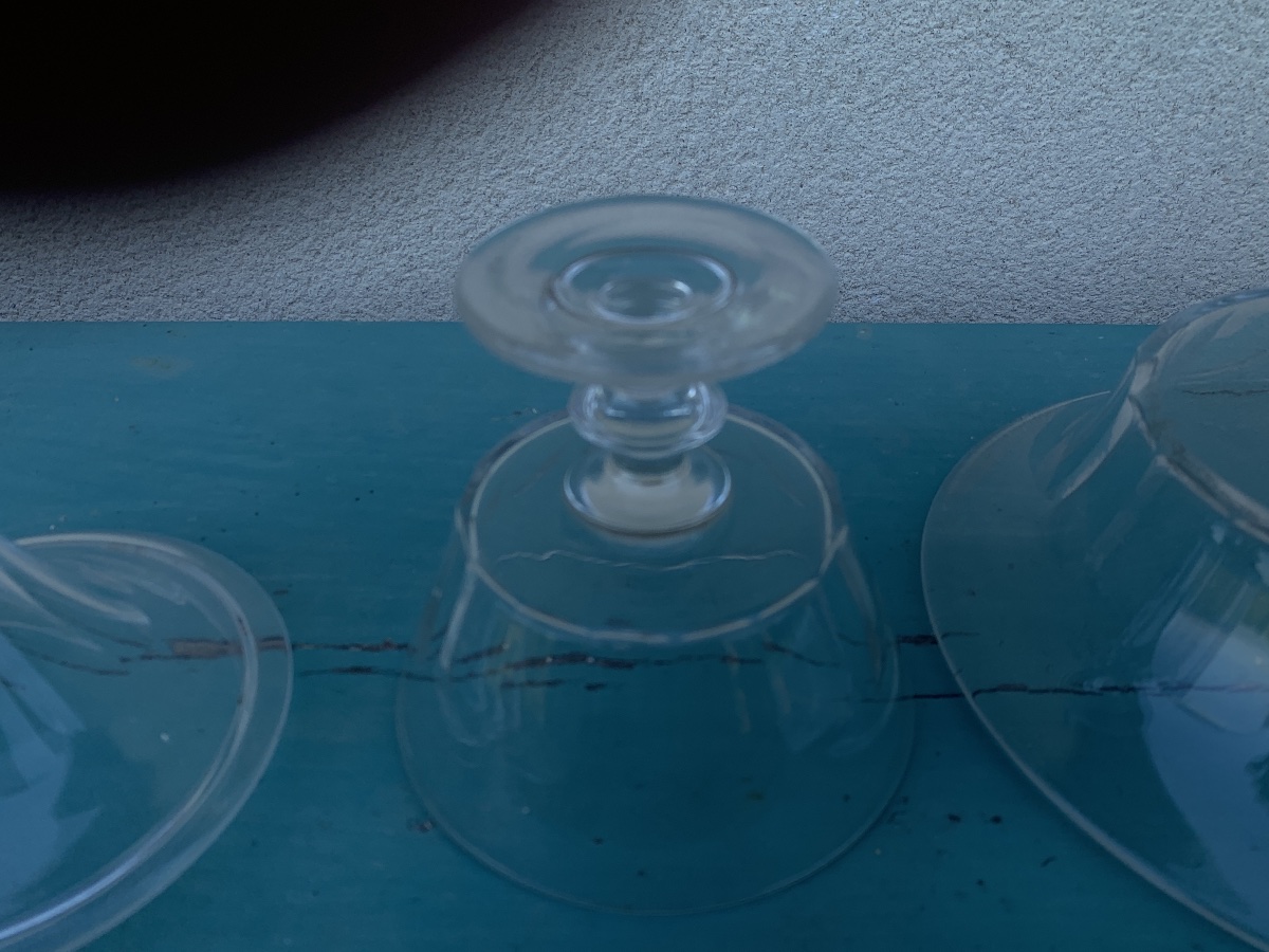 Large Crystal Bowl And Matching Candy Dish-photo-4