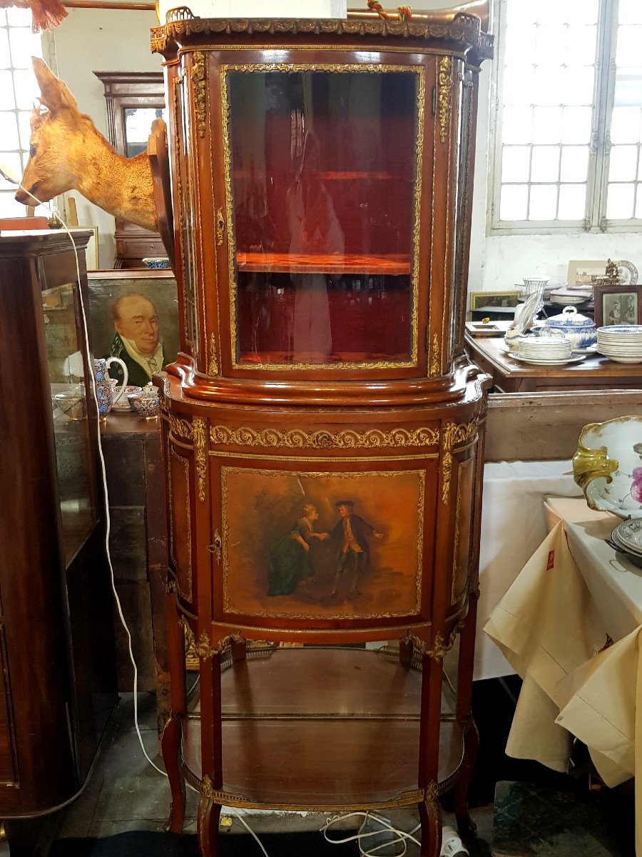 Showcase Two Bodies In Varnish Martin, Napoleon III Period-photo-2