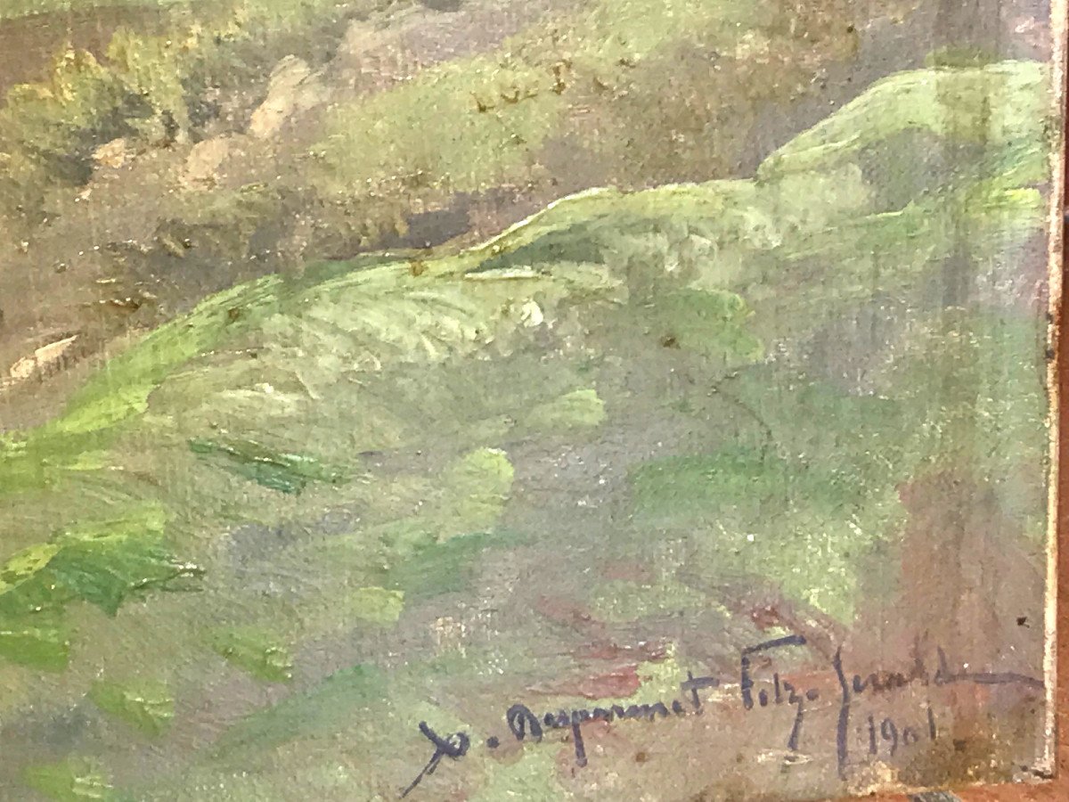 Lormont Vu De La Rive Gauche De La Garonne, Xavier Desparmet-fitz-gérald 1901-photo-4