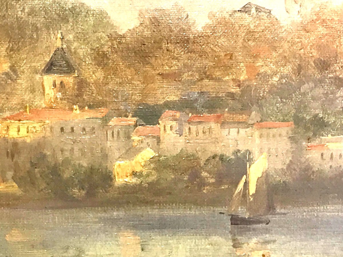 Lormont Vu De La Rive Gauche De La Garonne, Xavier Desparmet-fitz-gérald 1901-photo-2