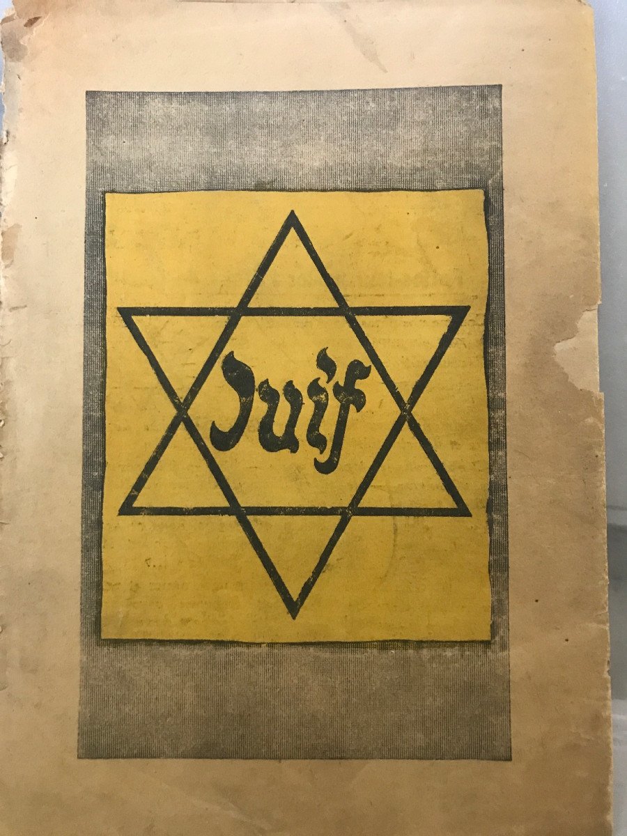 Rare Brochure Antisémite Années 40-photo-4