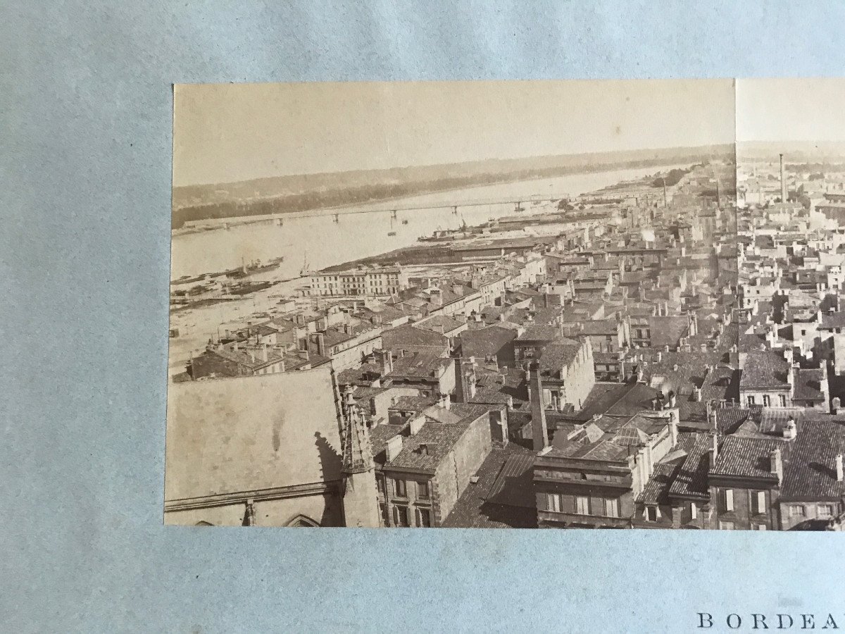 2 Large Photos Of Bordeaux Before 1863-photo-4