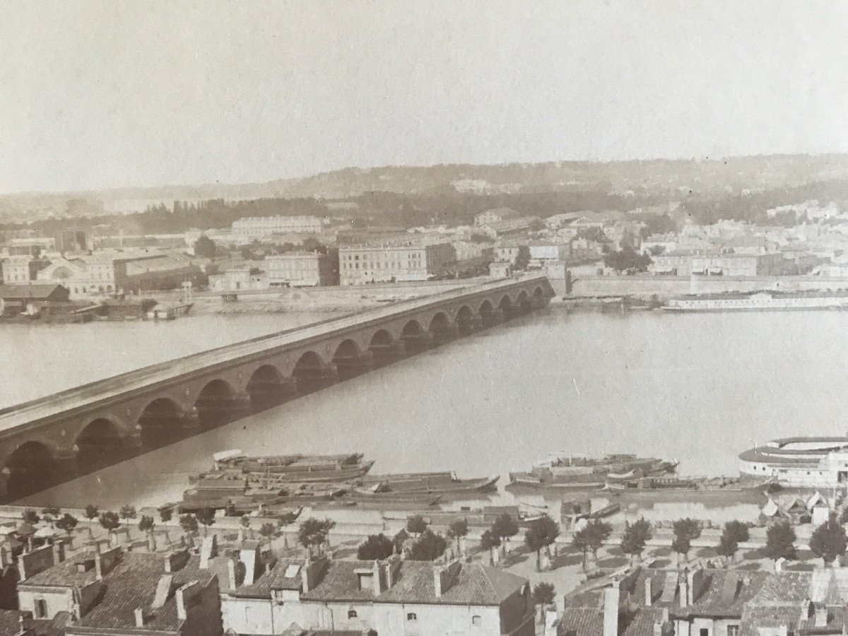 2 Large Photos Of Bordeaux Before 1863-photo-5