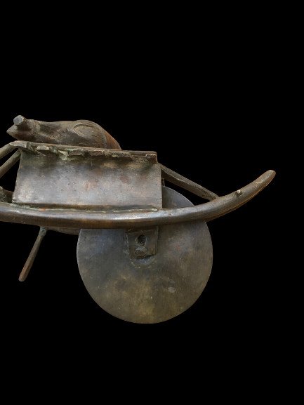 Amusant Bronze Vietnamien Ancien-photo-1