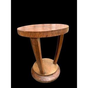 Art Deco Tripod Pedestal Table 1930
