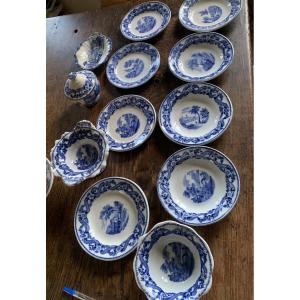 Part Of A Jules Vieillard Bordeaux Doll Service