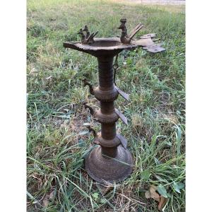 Antique Orissa Oil Lamp