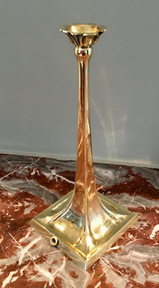 Art Nouveau Lamp Base