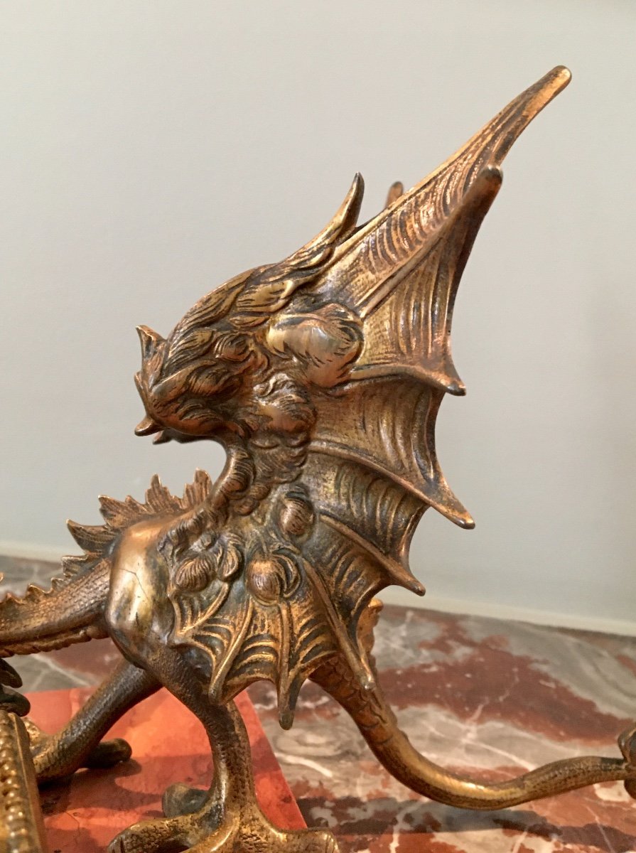 Chandelier Asymétrique à L’effigie D’un Dragon 