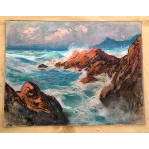 Fortuney, East Wind Near Agay, French Riviera 