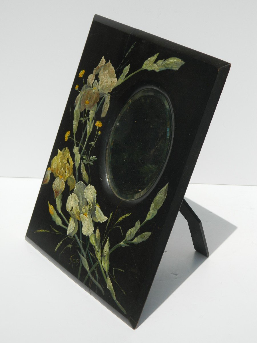Spa Wooden Mirror, Circa 1900-photo-2