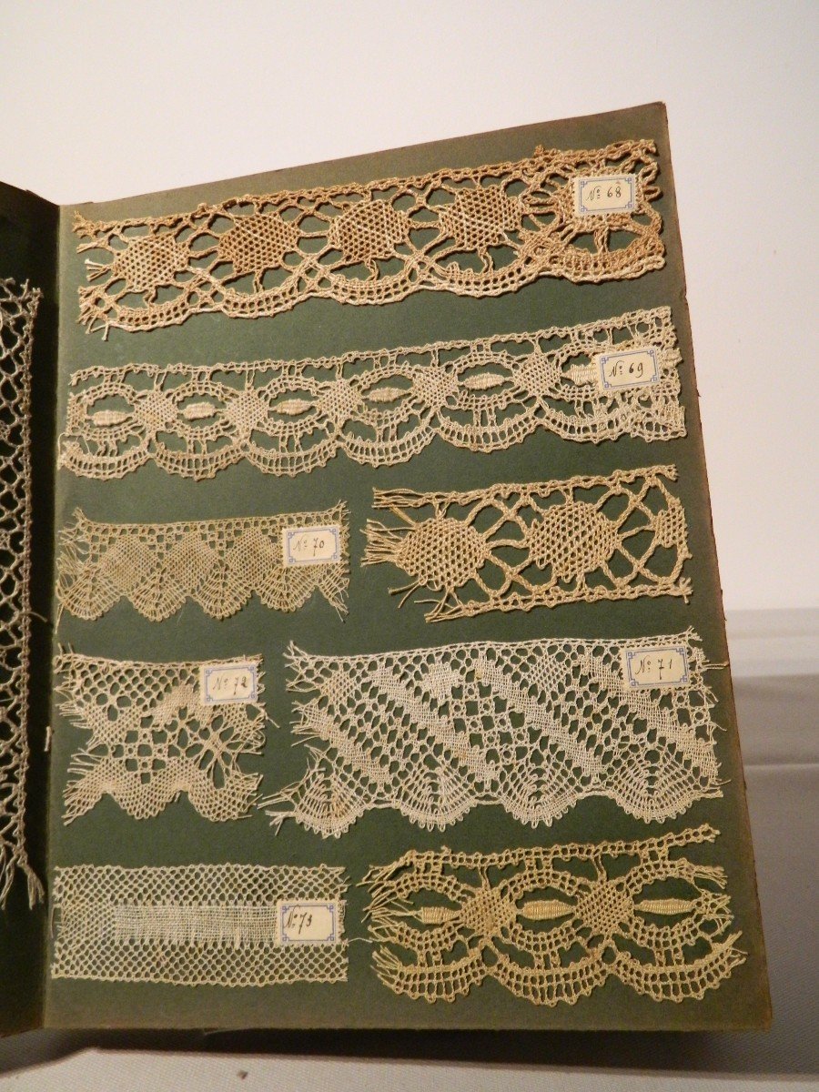 Collection Of Laces, Around 1900.