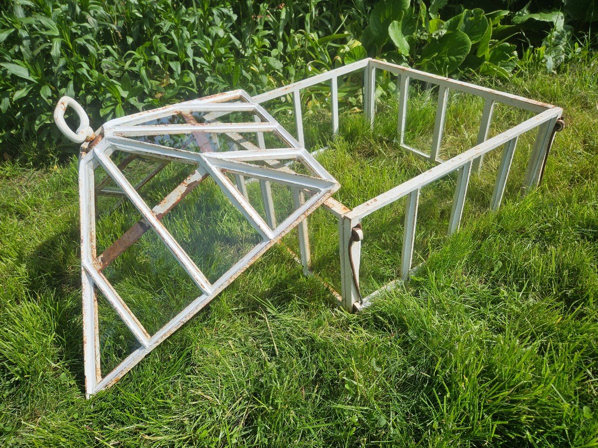 Victorian Cast Iron Greenhouse With Bell-photo-3