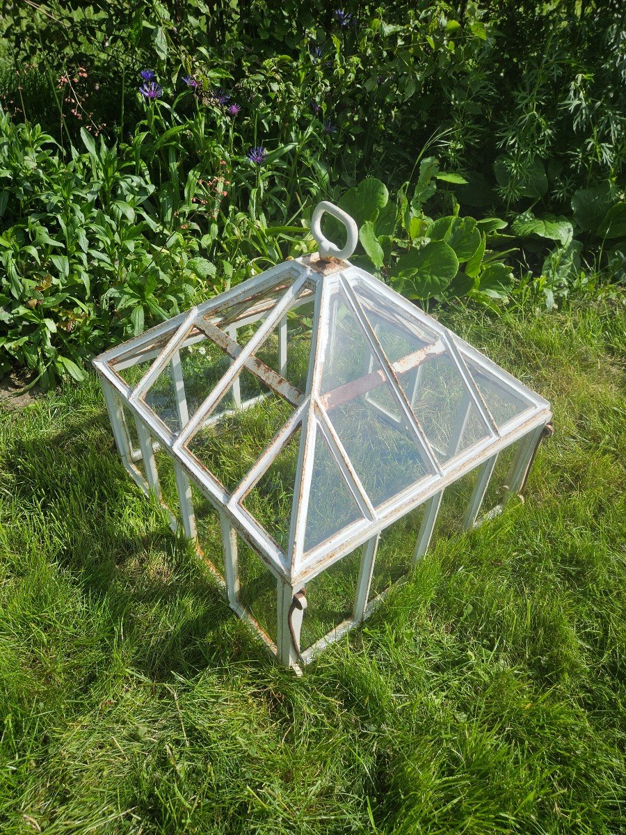 Victorian Cast Iron Greenhouse With Bell-photo-6