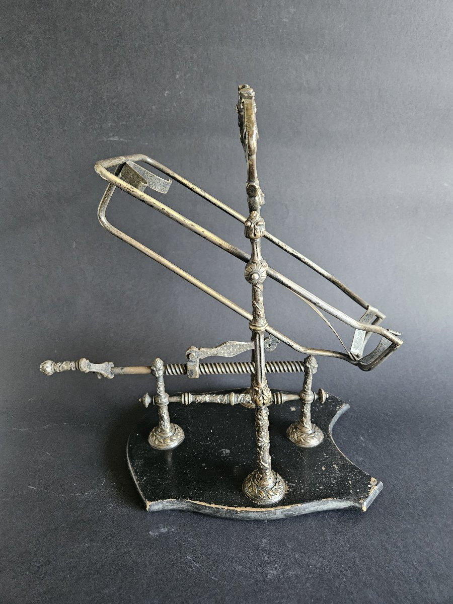 Porte-bouteille décanteur à crémaillère-photo-3